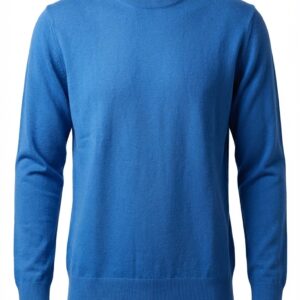 Giovane Ricco Airforce Blue / Blue Wool Cashmere Jersey