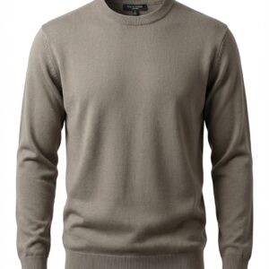 Giovane Ricco Brown Wool Cashmere Jersey