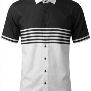 Molteno Black White Stripe Shirt