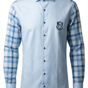 Baurotti Oxford Blue Blue Check Shirt