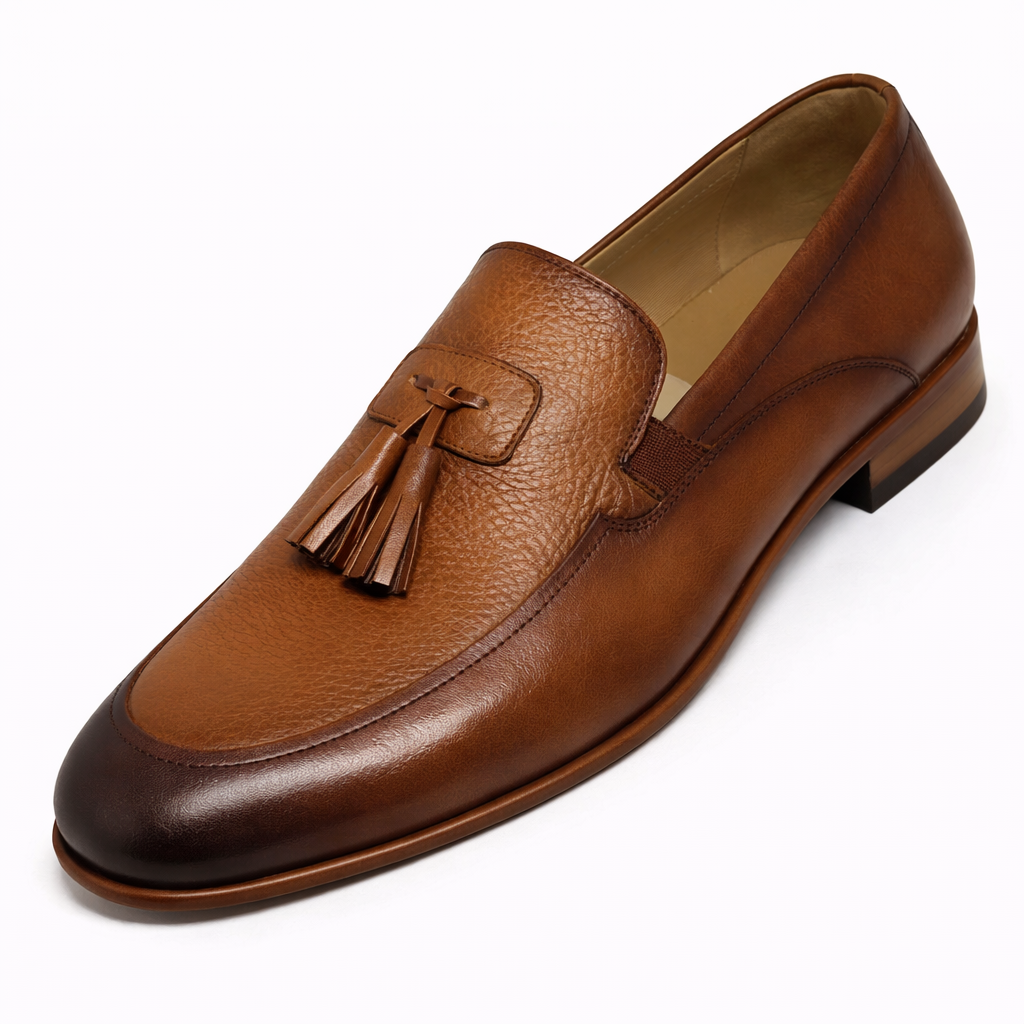 142T0099 Artollini Tan Tassel Loafer