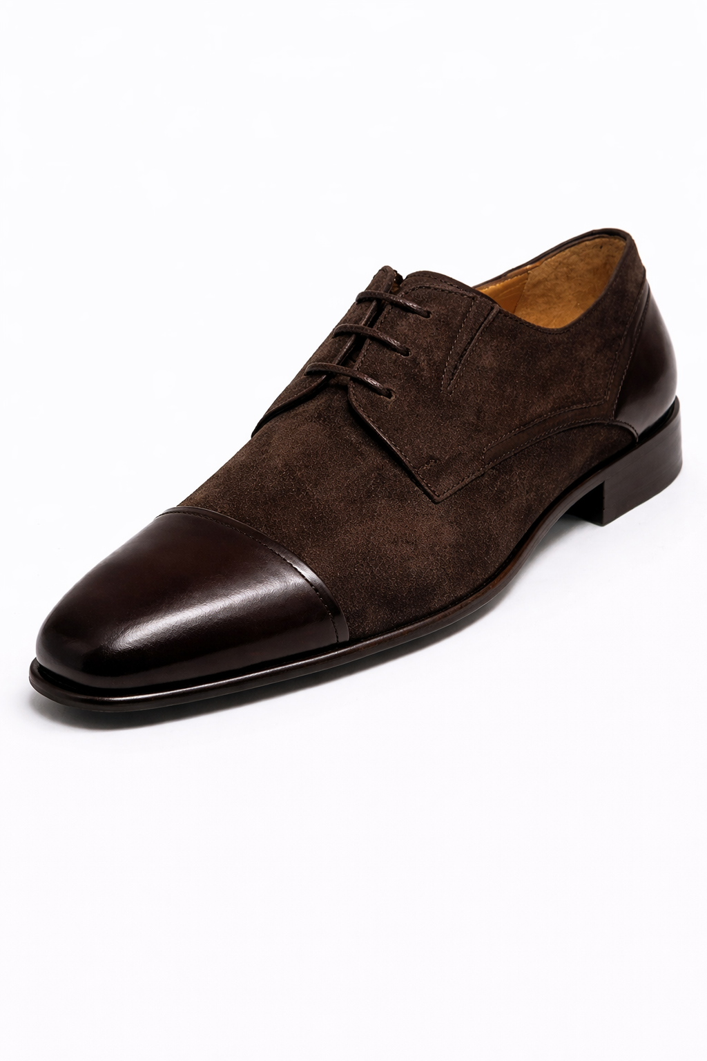 142t0129 Artollini Brown Suede Leather Lace-Up