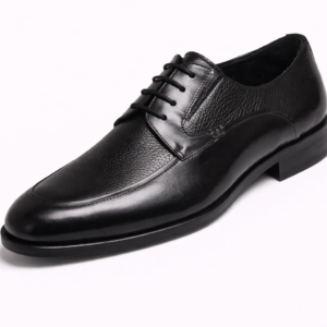 Artollini Black Buffalo Leather Formal Shoe