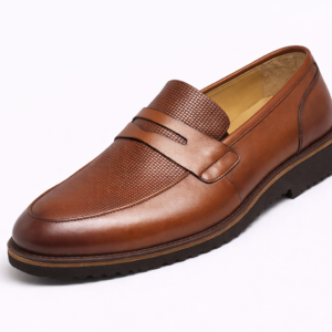Artollini Tan Moc Rubber Sole Loafer