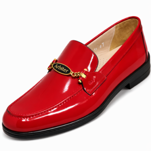 Arbiter Casual Red Patent Leather Loafer