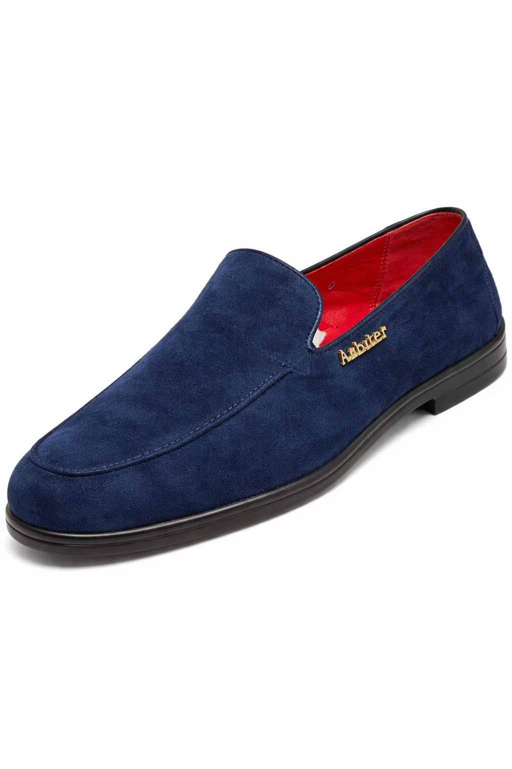 14AC0063 Arbiter Casual Blue Suede Loafer