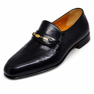Arbiter Black Calf Bit Loafer