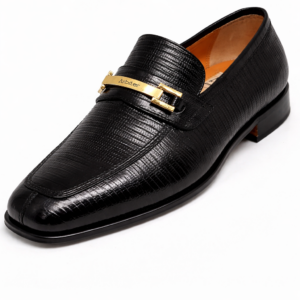 Arbiter Black Teyus Gold Loafer